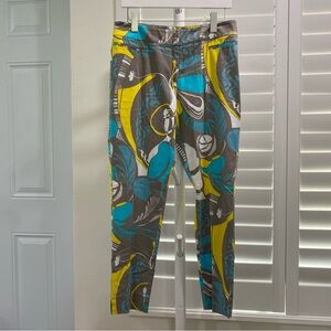 Lafayette 148 women’s bold print ankle pant size 8